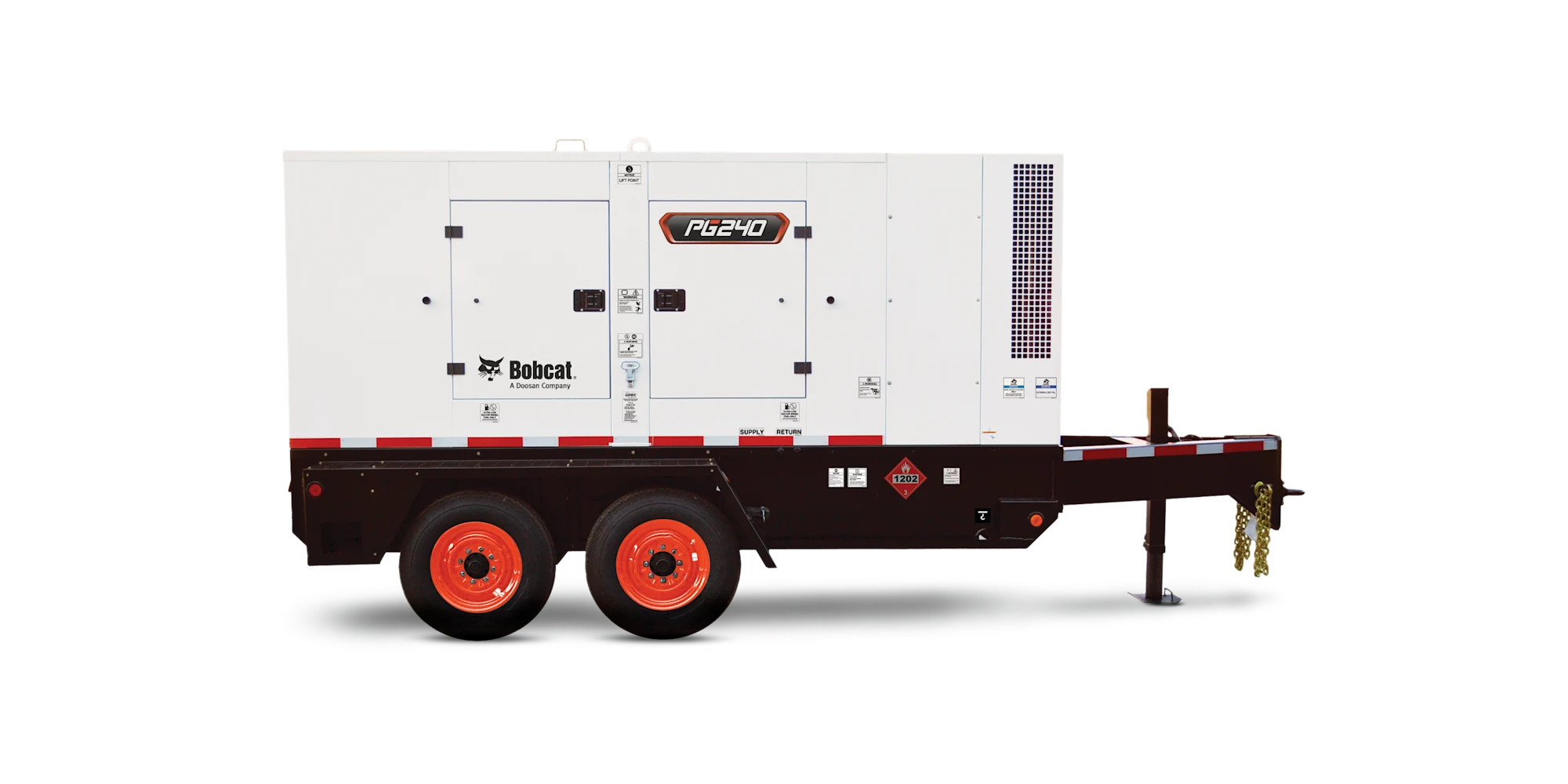 Bobcat G240WCU-3A-T4F LE 188kW Portable Diesel Generator